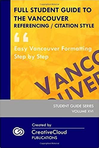 vancouver citas online|Online Vancouver Citation Tool